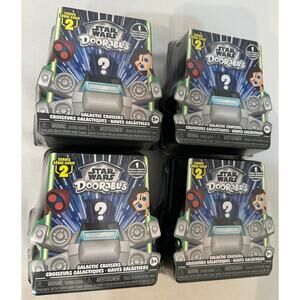 4 Star Wars Doorables Galactic Cruisers Series 2 Mystery Boxes New/Sealed Disney